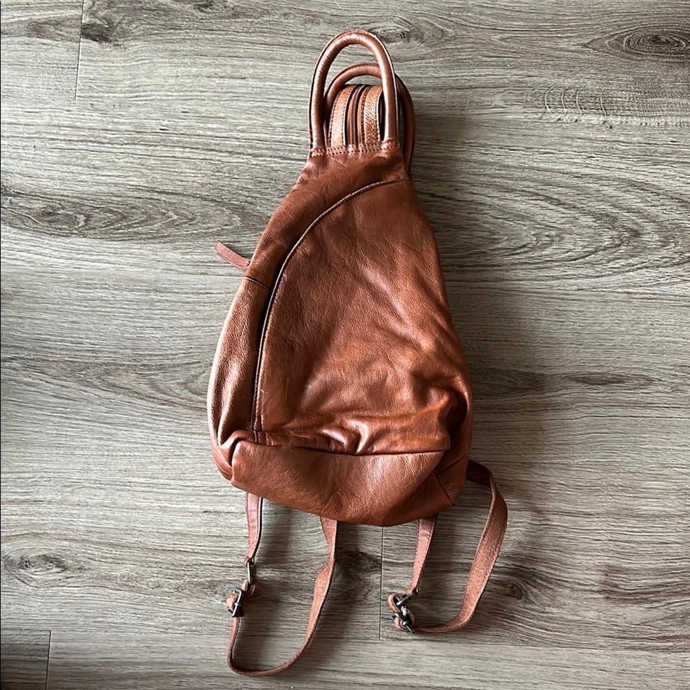 We The Free Soho Convertible Sling Bag - Distressed Brown.